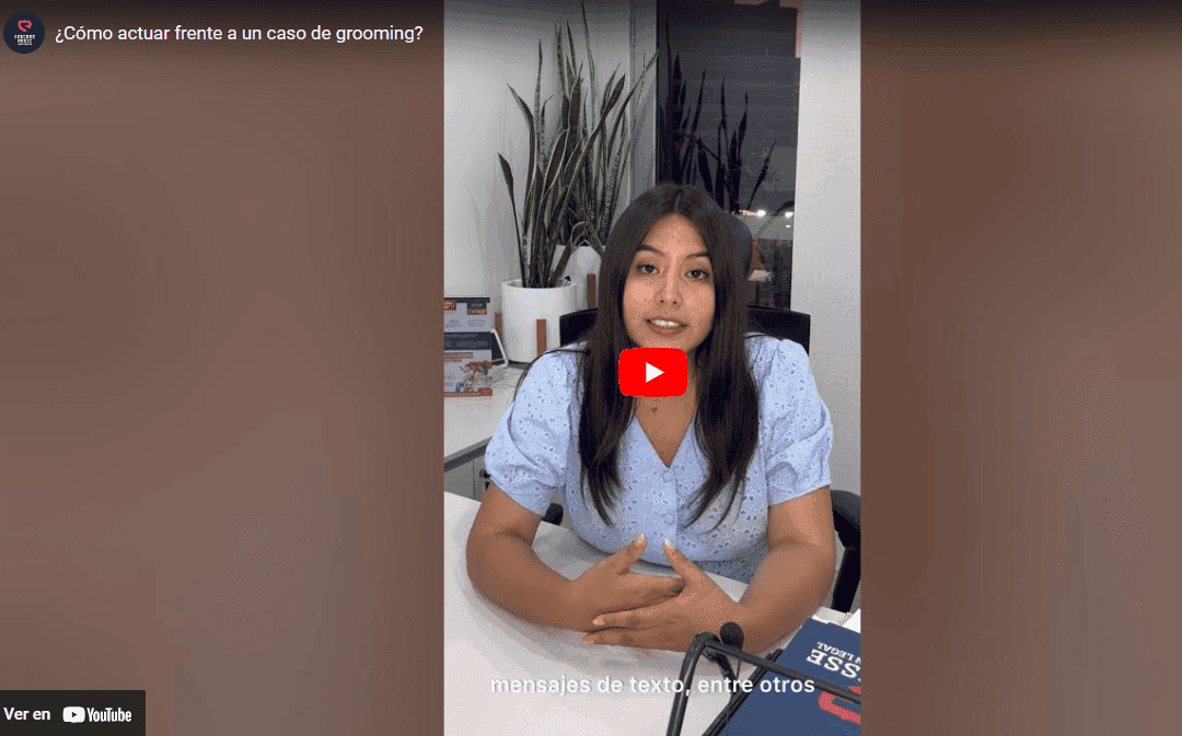 ¿Cómo actuar frente a un caso de grooming?