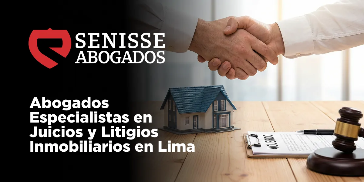 Abogado en Juicios y Litigios Inmobiliarios en Lima | Senisse Abogados
