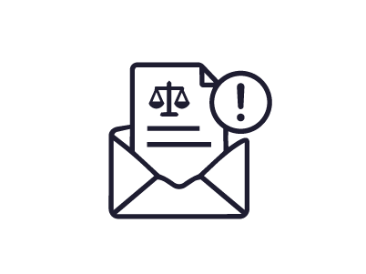 Ignorar notificaciones judiciales