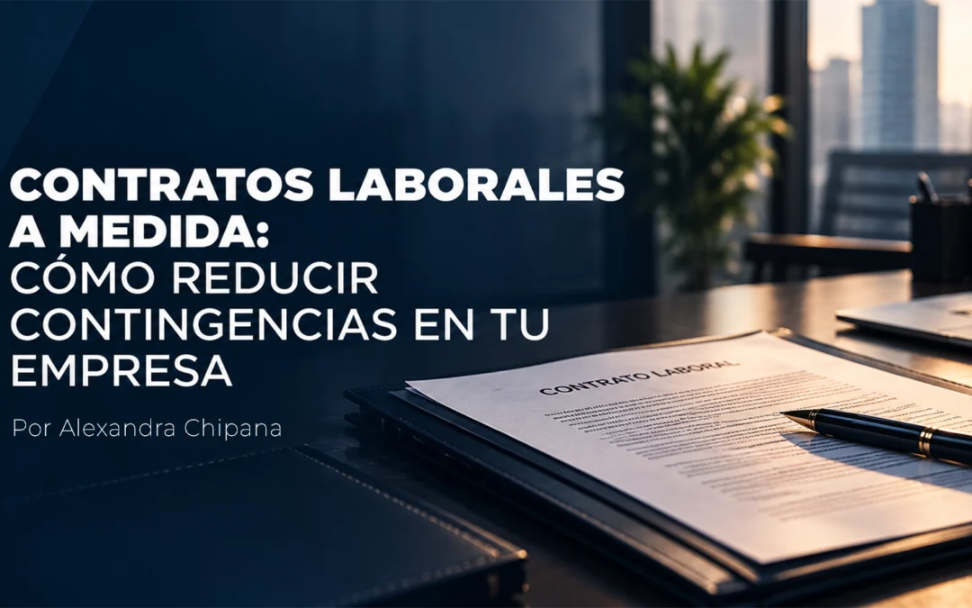Contratos laborales a medida: cómo reducir contingencias y conflictos en tu empresa